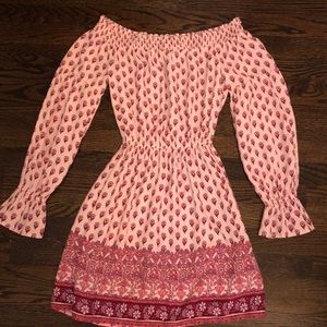 Pink dress from Hollister